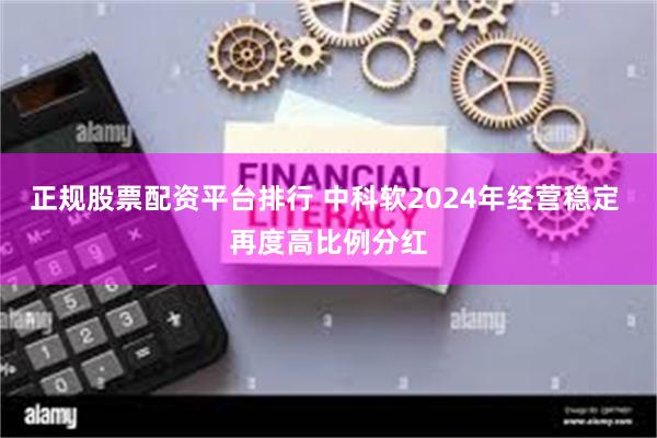 正规股票配资平台排行 中科软2024年经营稳定 再度高比例分红