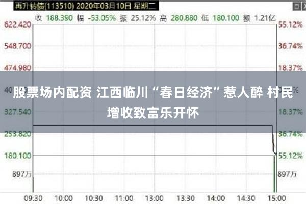 股票场内配资 江西临川“春日经济”惹人醉 村民增收致富乐开怀